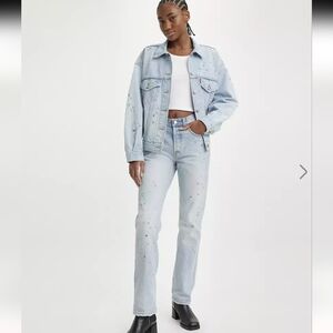Levi's 501 Studded Jeans